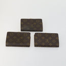 LOUIS VUITTON Monogram Wallet 7 Set LV Auth 160365-3