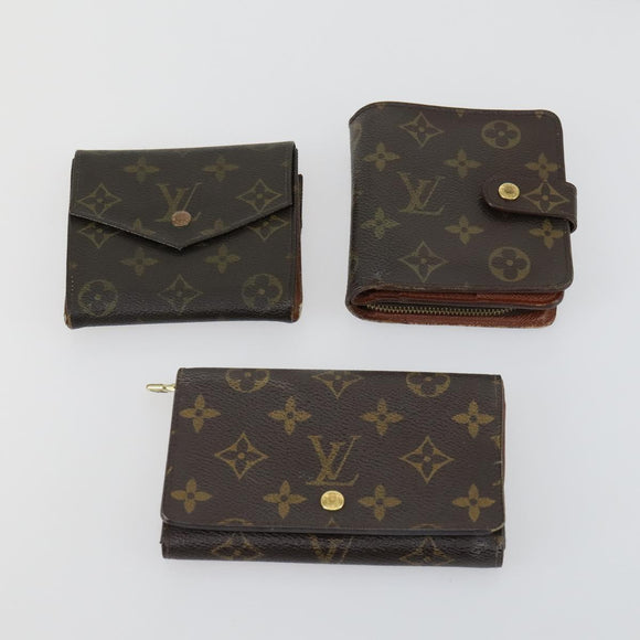 LOUIS VUITTON Monogram Wallet 8 Set LV Auth 160366