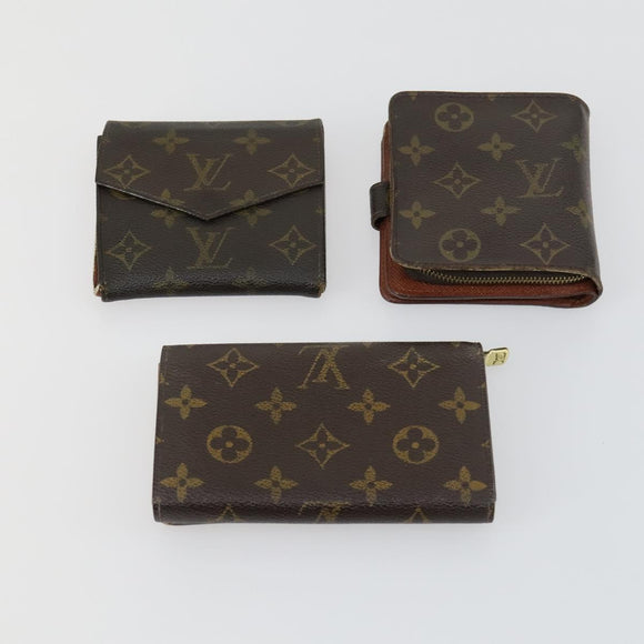 LOUIS VUITTON Monogram Wallet 8 Set LV Auth 160366
