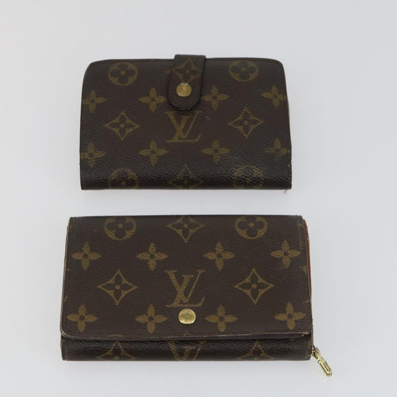 LOUIS VUITTON Monogram Wallet 8 Set LV Auth 160366