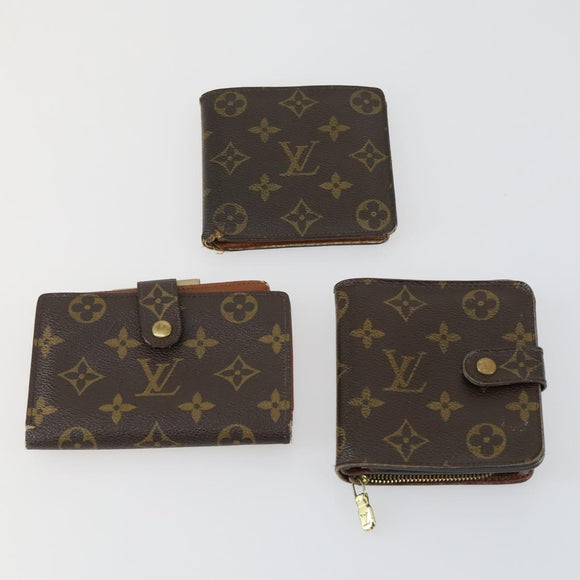 LOUIS VUITTON Monogram Wallet 8 Set LV Auth 160366