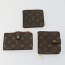 LOUIS VUITTON Monogram Wallet 8 Set LV Auth 160366-2