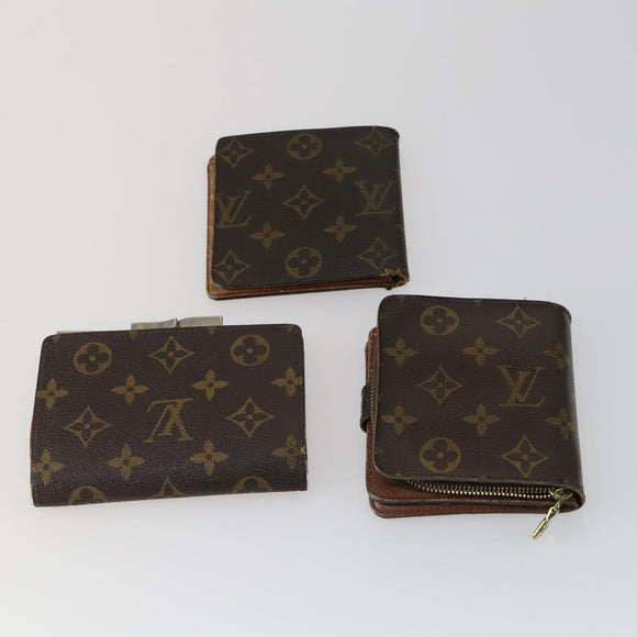 LOUIS VUITTON Monogram Wallet 8 Set LV Auth 160366