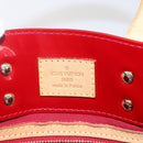 LOUIS VUITTON Monogram Vernis Reade PM Bag Pomme D'amour M91990 Auth 160420-10