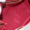 LOUIS VUITTON Monogram Vernis Reade PM Bag Pomme D'amour M91990 Auth 160420-11