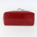 LOUIS VUITTON Monogram Vernis Reade PM Bag Pomme D'amour M91990 Auth 160420-5