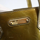 LOUIS VUITTON Monogram Vernis Wilshire PM Bag Gris Art Deco M91627 Auth 160424-17