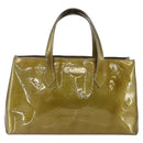 LOUIS VUITTON Monogram Vernis Wilshire PM Bag Gris Art Deco M91627 Auth 160424-13