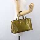 LOUIS VUITTON Monogram Vernis Wilshire PM Bag Gris Art Deco M91627 Auth 160424-22