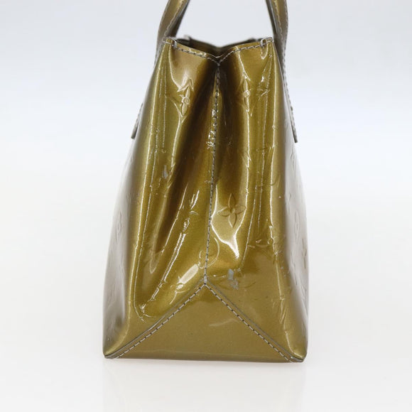 LOUIS VUITTON Monogram Vernis Wilshire PM Bag Gris Art Deco M91627 Auth 160424