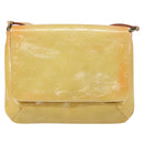 LOUIS VUITTON Monogram Vernis Thompson Street Bag Beige M91301 LV Auth 160426-13