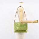 LOUIS VUITTON Vernis Thompson Street Shoulder Bag Baby Blue M91009 Auth 160427-21