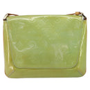 LOUIS VUITTON Vernis Thompson Street Shoulder Bag Baby Blue M91009 Auth 160427-3