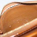LOUIS VUITTON Monogram Vernis Motto Accessory Pouch Bronze M91138 Auth 160428-18
