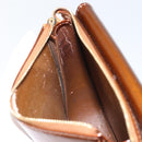 LOUIS VUITTON Monogram Vernis Motto Accessory Pouch Bronze M91138 Auth 160428-19
