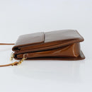 LOUIS VUITTON Monogram Vernis Motto Accessory Pouch Bronze M91138 Auth 160428-4