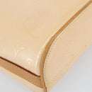 LOUIS VUITTON Vernis Sullivan Vertical Bag Marshmallow Pink M91298 Auth 160430-11