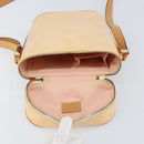 LOUIS VUITTON Vernis Sullivan Vertical Bag Marshmallow Pink M91298 Auth 160430-15