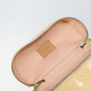 LOUIS VUITTON Vernis Sullivan Vertical Bag Marshmallow Pink M91298 Auth 160430-16