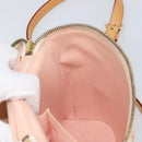LOUIS VUITTON Vernis Sullivan Vertical Bag Marshmallow Pink M91298 Auth 160430-19