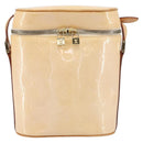 LOUIS VUITTON Vernis Sullivan Vertical Bag Marshmallow Pink M91298 Auth 160430-2