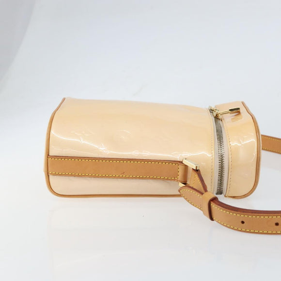 LOUIS VUITTON Vernis Sullivan Vertical Bag Marshmallow Pink M91298 Auth 160430