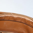 LOUIS VUITTON Monogram Vernis Houston Hand Bag Bronze M91122 LV Auth 160431-10