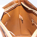 LOUIS VUITTON Monogram Vernis Houston Hand Bag Bronze M91122 LV Auth 160431-22