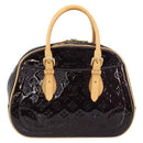 LOUIS VUITTON Monogram Vernis Summit Drive Bag Amarante M93516 LV Auth 160433-13