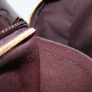 LOUIS VUITTON Monogram Vernis Summit Drive Bag Amarante M93516 LV Auth 160433-12