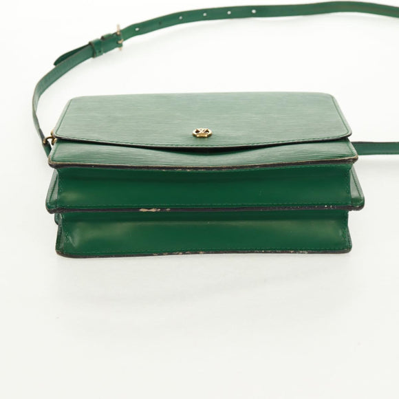 LOUIS VUITTON Epi Grenel Shoulder Bag Green M52364 LV Auth 160435