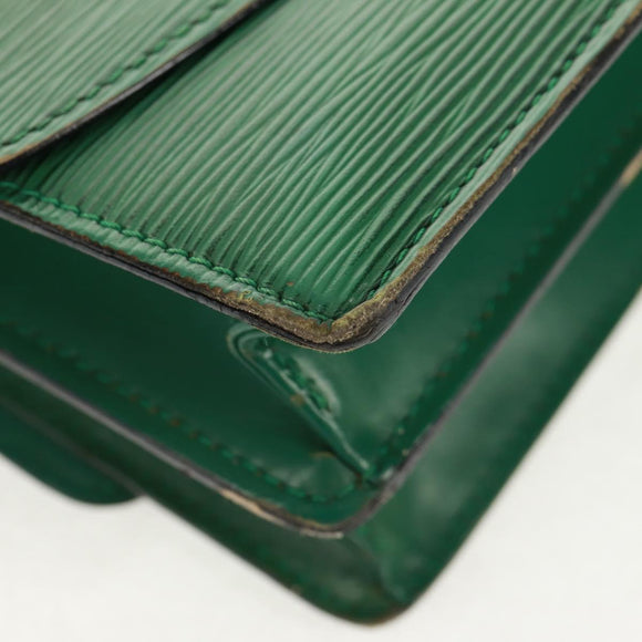 LOUIS VUITTON Epi Grenel Shoulder Bag Green M52364 LV Auth 160435