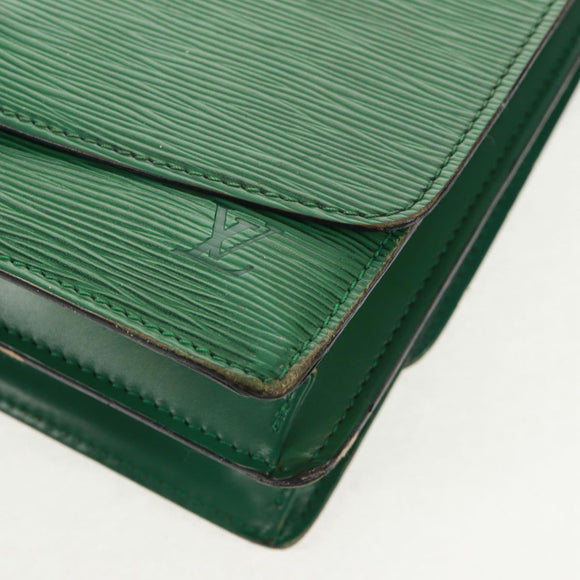 LOUIS VUITTON Epi Grenel Shoulder Bag Green M52364 LV Auth 160435