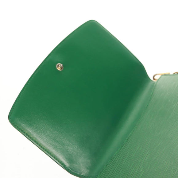LOUIS VUITTON Epi Grenel Shoulder Bag Green M52364 LV Auth 160435