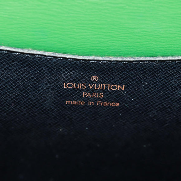 LOUIS VUITTON Epi Grenel Shoulder Bag Green M52364 LV Auth 160435