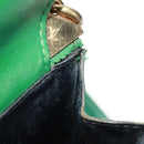 LOUIS VUITTON Epi Grenel Shoulder Bag Green M52364 LV Auth 160435-11