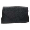 LOUIS VUITTON Epi Art Deco Clutch Bag Black M52632 LV Auth 160437-1
