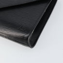 LOUIS VUITTON Epi Art Deco Clutch Bag Black M52632 LV Auth 160437-7