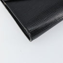 LOUIS VUITTON Epi Art Deco Clutch Bag Black M52632 LV Auth 160437-14