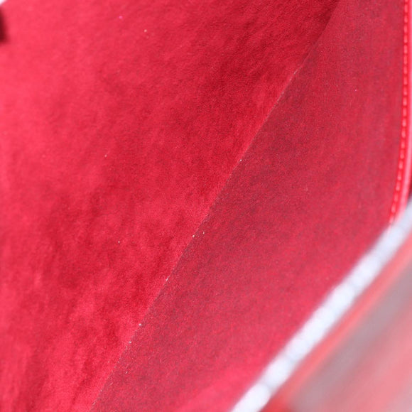 LOUIS VUITTON Epi Lussac Shoulder Bag Red M52287 LV Auth 160439