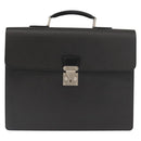 LOUIS VUITTON Taiga Serviette Moskova Business Bag Ardoise M30032 Auth 160446-13