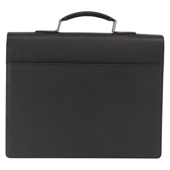 LOUIS VUITTON Taiga Serviette Moskova Business Bag Ardoise M30032 Auth 160446