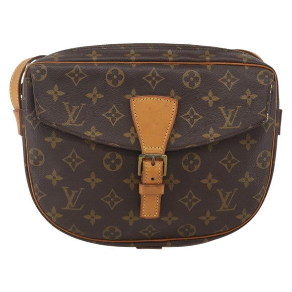LOUIS VUITTON Monogram Jeune Fille GM Shoulder Bag M51225 LV Auth 160454