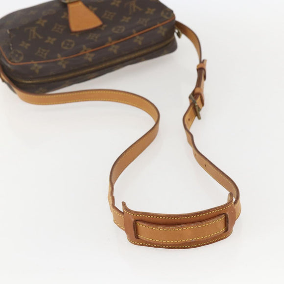 LOUIS VUITTON Monogram Jeune Fille GM Shoulder Bag M51225 LV Auth 160454