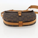 LOUIS VUITTON Monogram Jeune Fille GM Shoulder Bag M51225 LV Auth 160454A-5