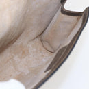 GUCCI GG Supreme Web Sherry Line Clutch Bag PVC Beige 67 014 3087 Auth 160466-17