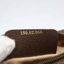 GUCCI GG Supreme Web Sherry Line Bag PVC Beige Gold 89 02 066 Auth 160474-12