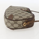 GUCCI GG Supreme Web Sherry Line Bag PVC Beige Gold 89 02 066 Auth 160474-4