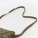 GUCCI GG Supreme Web Sherry Line Bag PVC Beige Gold 89 02 032 Auth 160476-8