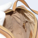 GUCCI Micro GG Supreme Shoulder Bag PVC Beige Gold 007 23 0017 Auth 160479-20